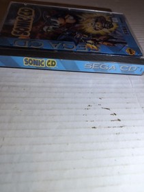 Sonic CD - Sega CD Game Case And Manual Only