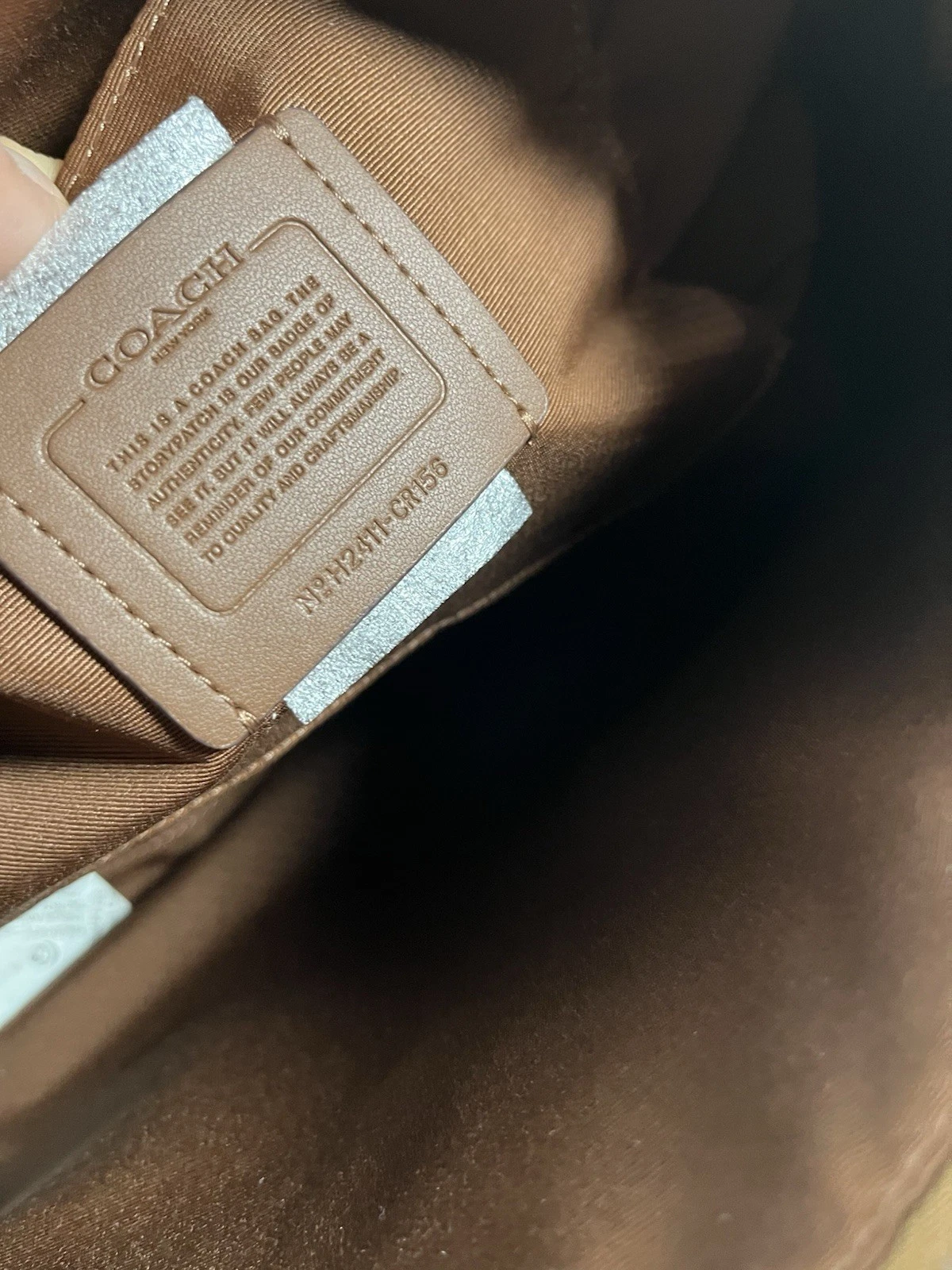 Borsa a tracolla Coach Georgia nuova con etichetta