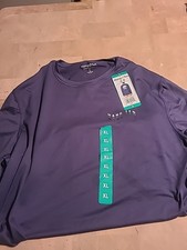 Hang Ten Men  s Long Sleeve Sun Tee UV Protection UPF 50  Blue XL NWT