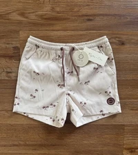 Rylee + Cru Boys Swim Trunks Palm Tree Board Shorts Size 2-3Y Brand New