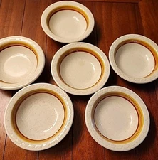 Syracuse China Palamino Restaurant Ware 4.5” Berry Dessert Bowls  Lot of 6 EUC