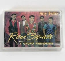 Rene Zapata y Grupo Presidente - Cassette Tape - Soy Feliz - Latin Tejano