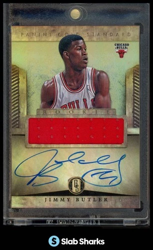 2012 PANINI GOLD STANDARD #263 JIMMY BUTLER ROOKIE JERSEY AUTO RC
