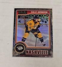 2014-15 O-Pee-Chee Platinum #161 Calle Jarnkrok Rookie Card Black Ice 09/25 RC. rookie card picture