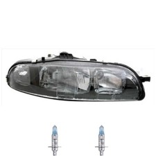 Scheinwerfer links inkl. Premium Lampen für Fiat Brava 182 mit Lampenträger