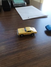 VTG Original HO Aurora Slot Car Thunderjet 500 Yellow Camaro UNTESTED
