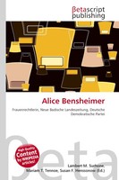 Lambert M. Surhone (U. A.) | Alice Bensheimer | Taschenbuch | Deutsch (2026)