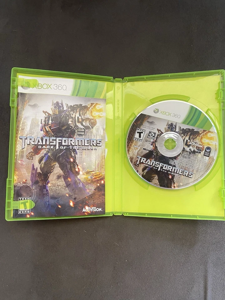 2 Transformers games - Dark of the Moon CIB And Rise Of The Dark Spark Xbox 360 - Image 3 of 3