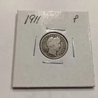 1911 P Barber Silver Dime  Exact Coin Shown