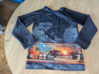 Handmade Jungen Langarmshirt-Pullover DIY Gr 122