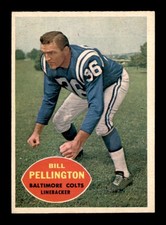 1960 Topps #8 Bill Pellington RC EXMT+ X3320468
