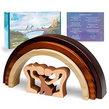 Capti Rainbow Bridge Dog Memorial Gifts, Pet Loss Sympathy Keepsake