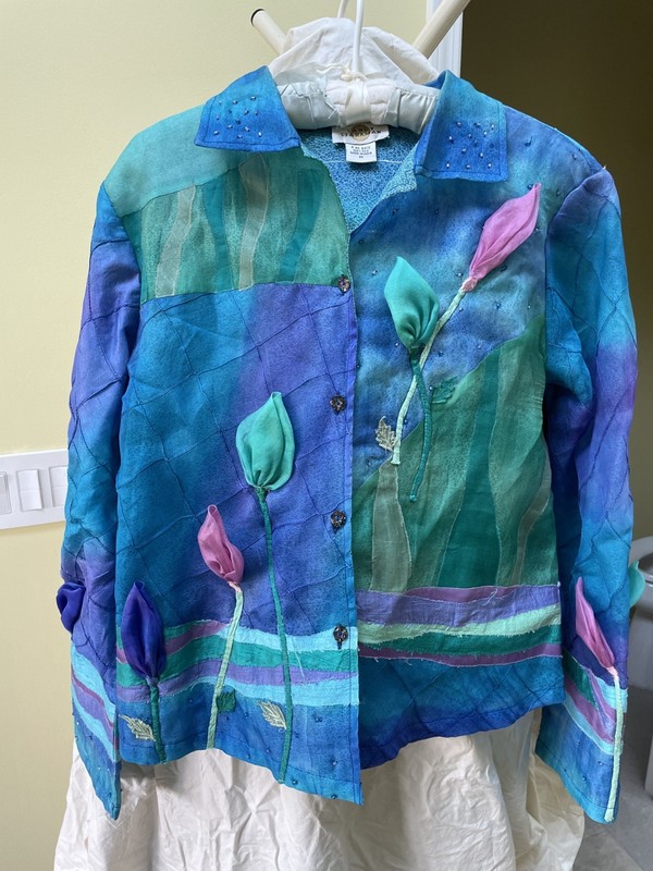 Sandy Starkman Wearable Art Jacket M