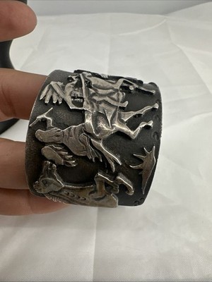Vintage Native American Yaqui Danny Romero Sterling Silver