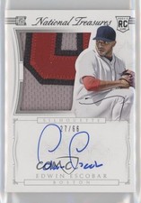 2015 Panini National Treasures Rookie Silhouette 27/66 Edwin Escobar Auto 0c2