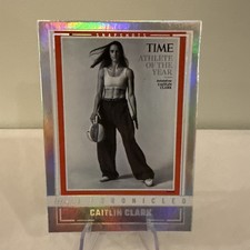 2025 Panini Caitlin Clark Chronicled Holofoil TIME Athlete Of The Year #99