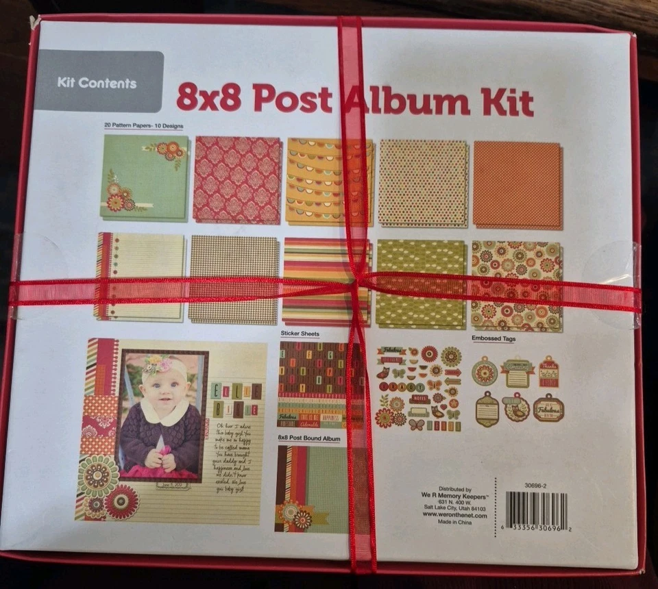 New ~ We R memory keepers  8 X 8 Post Album Kit - Image 2 of 4