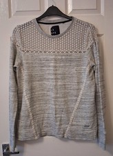 Superdry grey cream marl