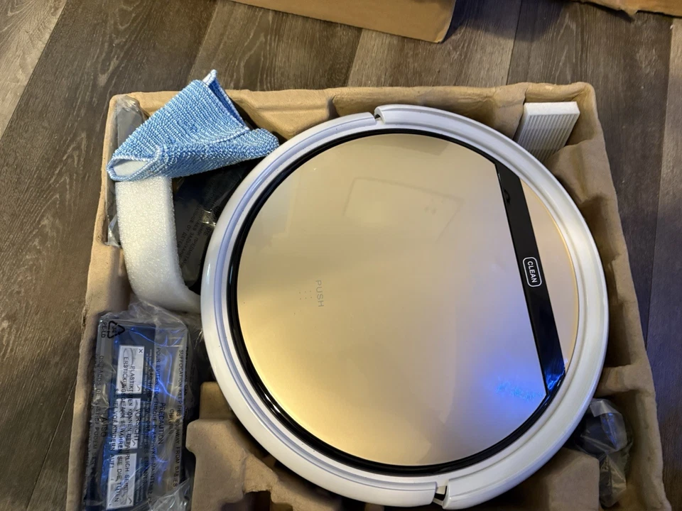 ILIFE V5s Plus Robot Aspirador/Fregona Combo, Funciona con 2.4G WiFi Alexa/Aplicación/Remoto Foto 2 de 3