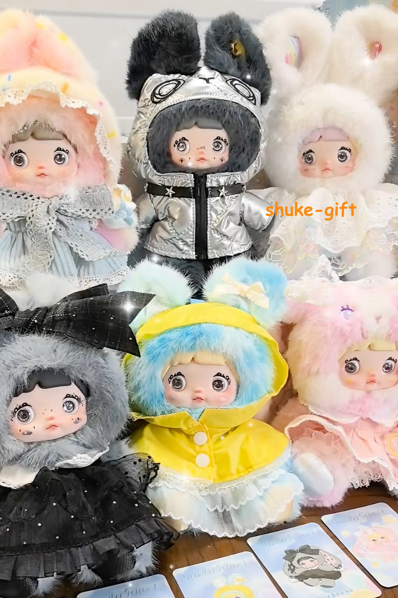 Nommi Weather Forecast Series Blind Box Figure Toys Plush Doll