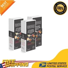 The Classic Collection 18 Cocktail Mixer Capsules - Effortless Mixology at Home