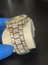 Orologio Moissanite completamente ghiacciato - Nuovo con scatola