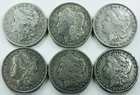 MIXED DATE AND MINT MORGAN DOLLAR LOT* BEAUTIFUL 90% SILVER COINS NR #P2465