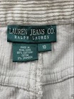 Lauren Ralph Lauren Womens Beige Corduroy Flat Front Dress Pants Size 10 — photo 6
