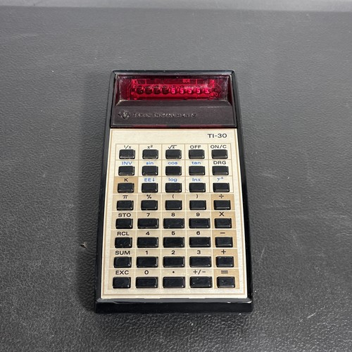 Vintage Texas Instruments TI-30 Scientific Calculator Tested & working