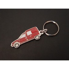 Portachiavi profilo Citroen C15, C15D C15E Dangel Diesel (rosso)