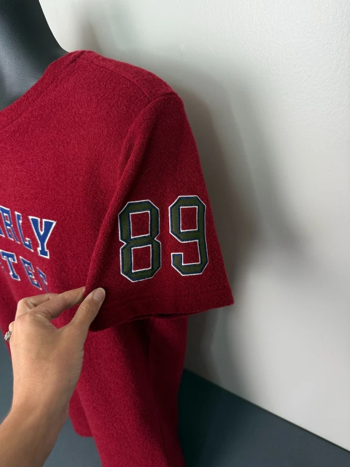 Pearly Gates T 恤 5 码 Wine Big Spell Out — 第 4/4 张图片