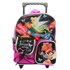 Ruz Disney TinkerBell Toddler Rolling Backpack Pre-K