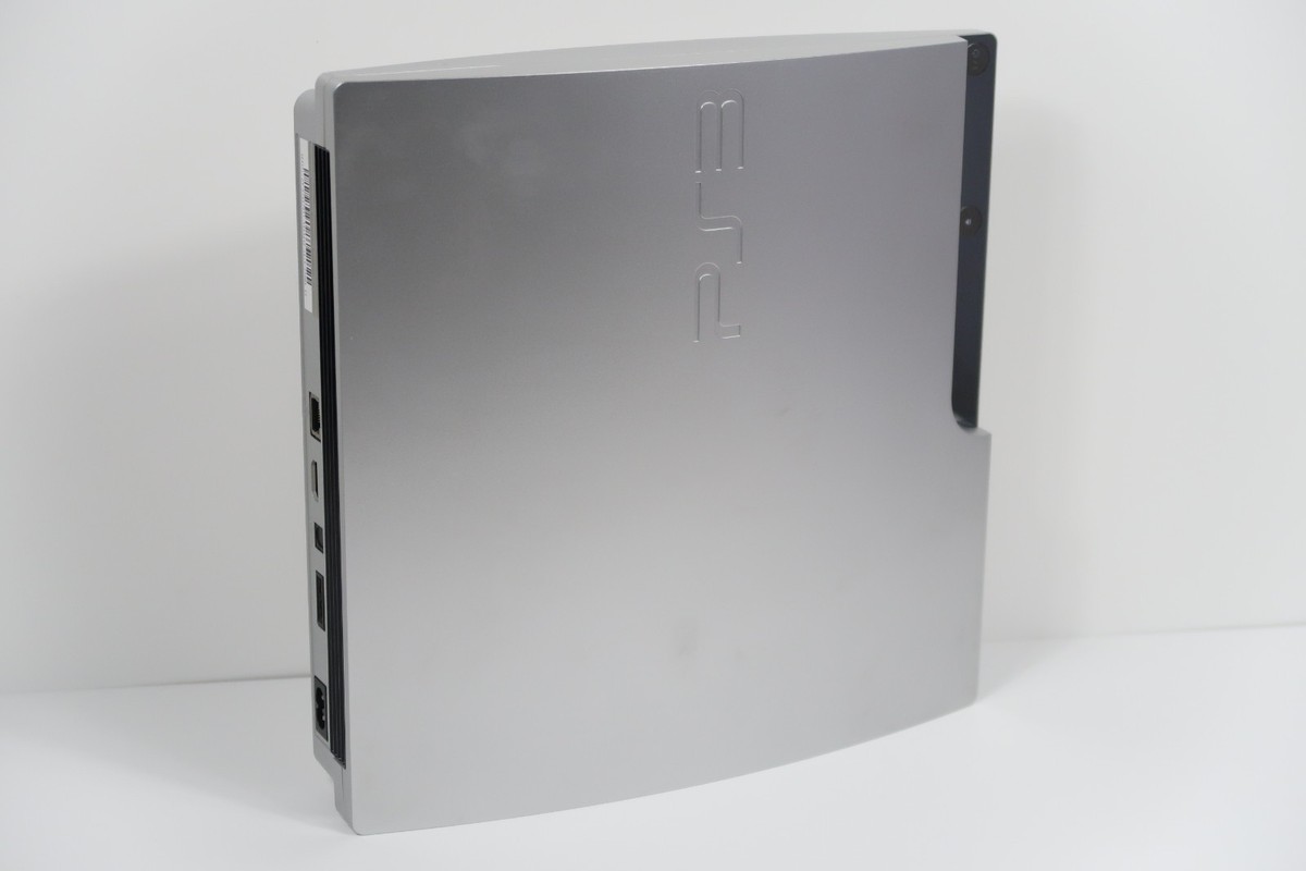 SONY PlayStation 3 PS3 CECH-2500A satin silver Console 160GB Good