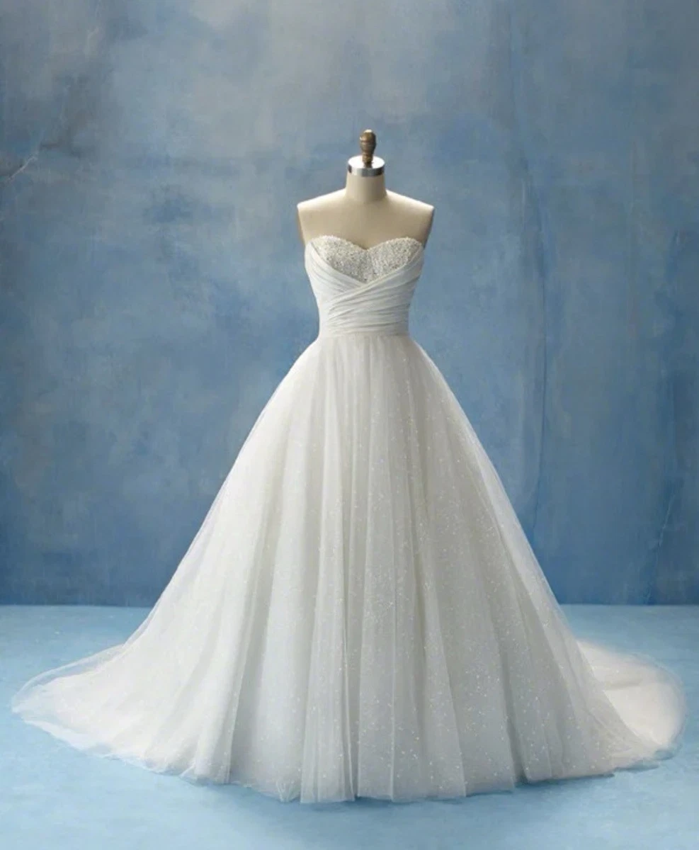 ✨Enchanting Disney Princess Wedding Veil - Alfred Angelo Alfred Angelo 2012 Disney Princess JASMINE Wedding Dress  main image 2