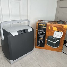 Halfords 19L Electric Coolbox 12V Hot & Cold - Used - in box