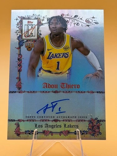 2025 Topps Signature Adou Thiero Base (RAW)