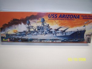 Revell Number 85-0302 Sealed 1:426 Scale U.S.S. Arizona from 2021