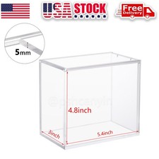 1Pack Booster Box Acrylic Case Magnetic Protective Display Case Box Stackable