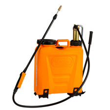 POMPA IRRORATRICE VOLPI 15 LT 78SF A Spalla Pompante E LANCIA IN OTTONE E INOX