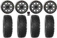 System 3 SB-7 15" Wheels Ti (6+1) 33" RC500S Sticky Tires RZR Turbo S / RS1