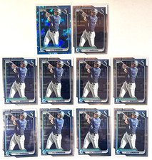 2024 Bowman Lot 11X COLT EMERSON Sapphire 1X Base 10X Seattle Mariners BCP-10