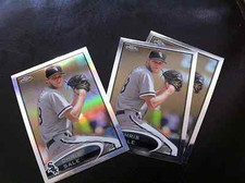 2012 Topps Chrome Chris Sale #214 White Sox 6 count 1 refractor 5 Base Card Lot