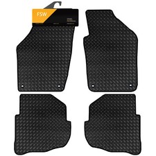 Fits Vw Polo 2004-2009 Tailored 3MM Waterproof Rubber Heavy Duty Car Floor Mats