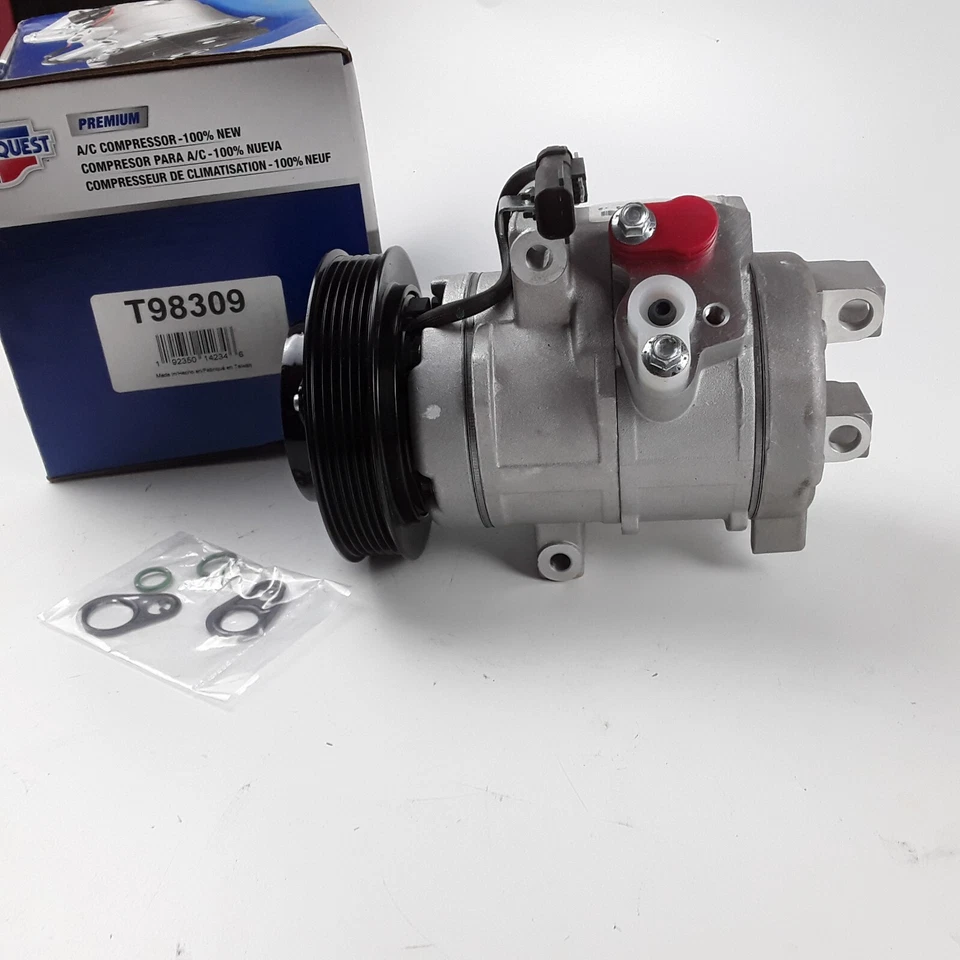 Compresor de aire acondicionado Carquest T98309 para Chrysler 300 Dodge Charger Magnum 2006-2010 Foto 2 de 4