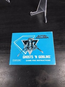 Ghosts 'n Goblins With Manual (Nintendo NES, 1986) Authentic And Tested