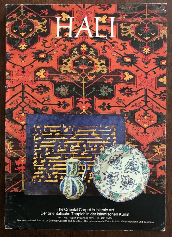 Hali International Journal of Oriental Carpets vol 2:1, no 5. Used,  good cond.