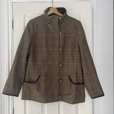 Dubarry Bracken Tweed Jacket Women’s Wool Jacket Size 16 Vgc