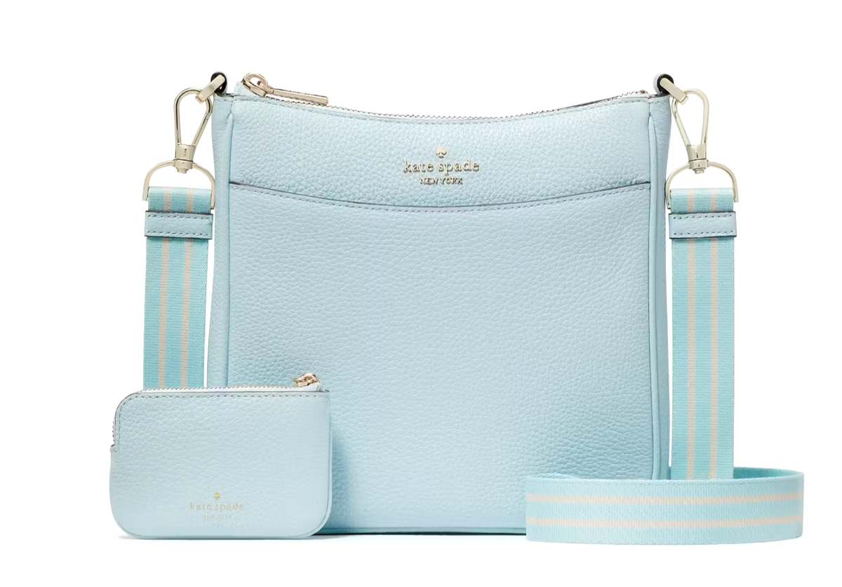 New Kate Spade Rosie Swing Pack Crossbody Pebble Leather