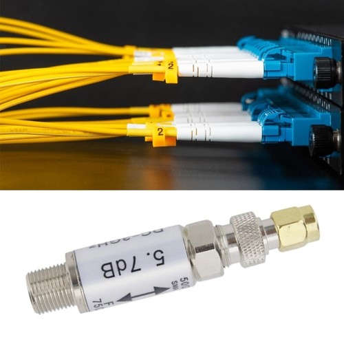 Impedance Converter Ranging 0 To 3GHz SMA Female to F Male Adapter for Repairs - Zdjęcie 6 z 8