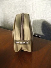 Delta Airlines SkyTeam Vintage Amenity Bag - DL Air Lines Airplane Toiletry Kit